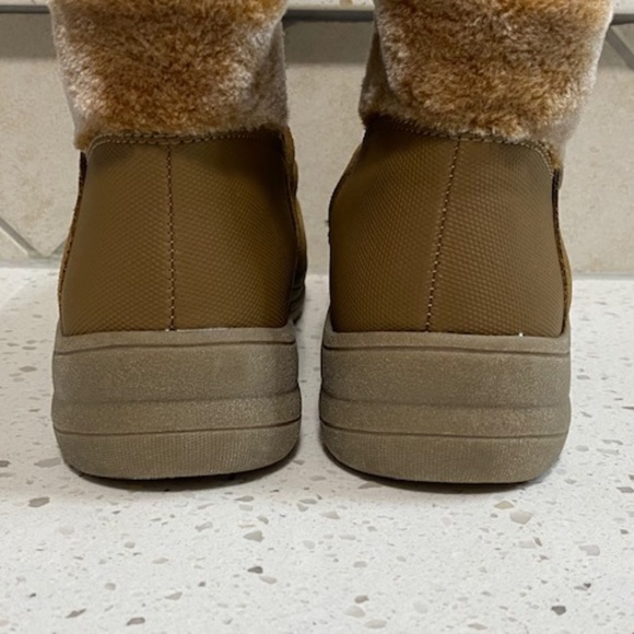 Baretraps Faux Fur Leather Boots Size 8.5 - Picture 6 of 11